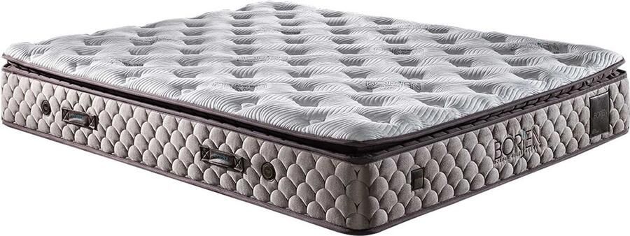 BSS Bedding Borjen Matras 140 x 200 cm Hoogte 33 cm Matrassen Zeer Ademende Evenwichtige Ondersteuning Ademend Stevig Comfortabel – Ergonomisch