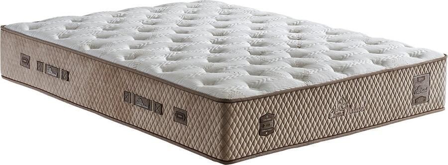 BSS Bedding Clima Naturel Matras 140 x 200 cm Hoogte 30 cm Matrassen Zeer Ademende Evenwichtige Ondersteuning Ademend Stevig Comfortabel – Ergonomisch