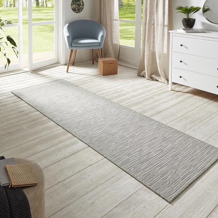 HANSE Home Loper Nature 400 Platweefsel in- & outdoor antislip hal keuken tuin terras