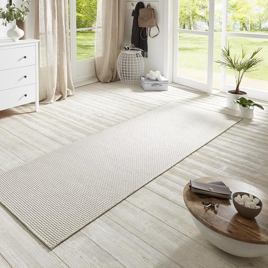 HANSE Home Loper Nature 600 Platweefsel in- & outdoor antislip hal keuken tuin terras