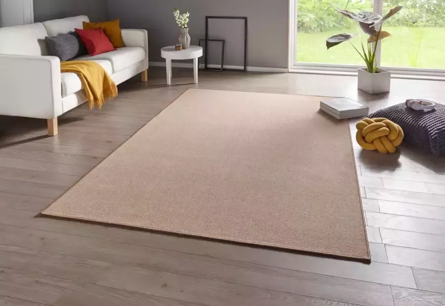 HANSE Home Loper Casual Korte pool mêlee unikleuren robuust gemakkelijk in onderhoud rondom afgehecht - Foto 4