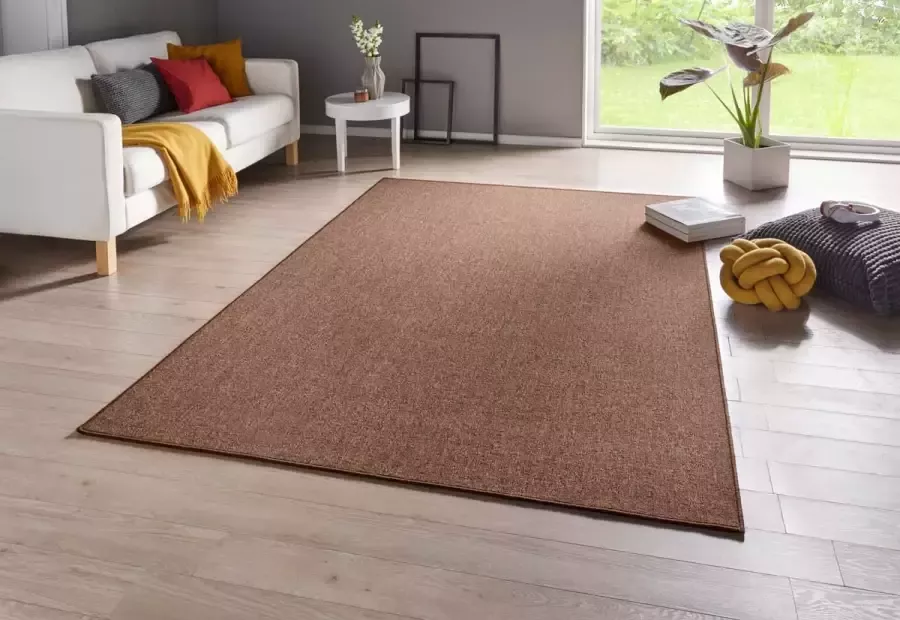 HANSE Home Loper Casual Korte pool mêlee unikleuren robuust gemakkelijk in onderhoud rondom afgehecht - Foto 3