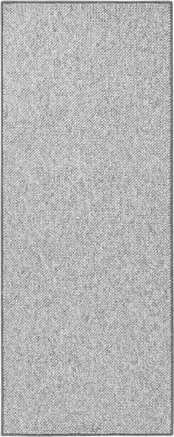 BT Carpet Loper Wol-optiek grijs 80x200 cm