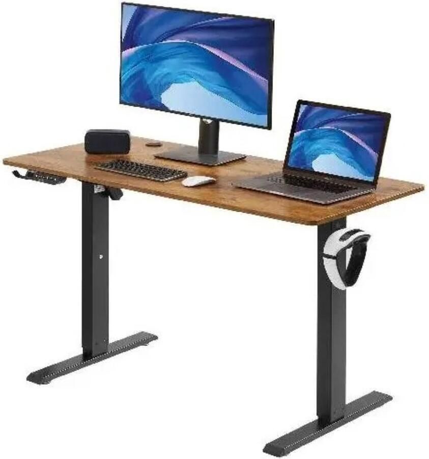 Btd Elektrisch Verstelbaar Zit Sta Bureau Zit Sta Bureau Elektrisch In Hoogte Verstelbaar Ergonomisch Ontwerp Voor Dynamisch Kantoor Gebruik 82 KG Draagvermogen 1200 X 600 CM