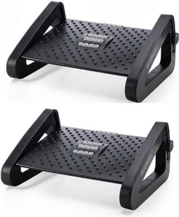 BUDDLEY Voetensteun Verstelbaar SET Voetenbankje Bureau Ergonomisch Voetenbankjes Verstelbaar Voetsteun Kantoor Ergonomische Voetenbank Office - Foto 3