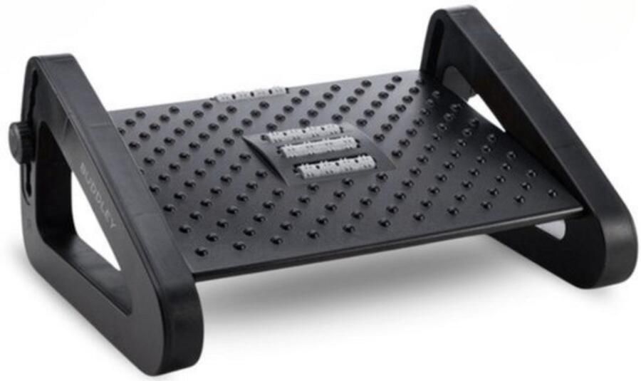 BUDDLEY Voetensteun Verstelbaar Luxe Voetenbankje Bureau Ergonomisch Voetenbankjes Verstelbaar Voetsteun Kantoor Ergonomische Voetenbank Office