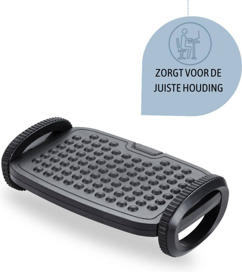 BUDDLEY Voetensteun Bureau Balans Luxe Ergonomische Voetensteun Voetsteun Kantoor Voetensteun Bureau Ergonomisch Voetsteun Bureau Voetensteun Voetenbankje Bureau Voetenbankjes Ergonomische Voetenbank Office - Foto 2
