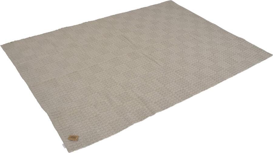 Budgetland Lesli Living Esquina vloerkleed Chess bruin 140 x 200 cm