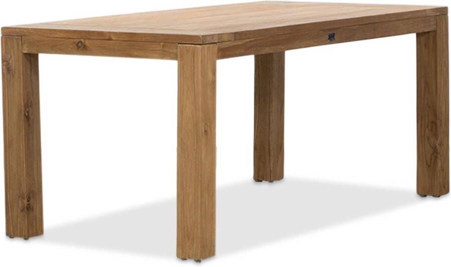 BUITEN living Victoria dining tuintafel teakhout Natural Teak 180cm 6 personen