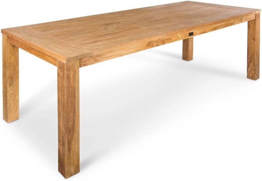 BUITEN living Victoria dining tuintafel teakhout Natural Teak 240cm 8 personen