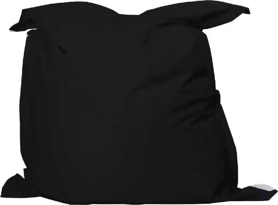 BWK Collections BWK – Zitzak (M) – Zwart – 135x135cm Geschikt voor binnen en buiten