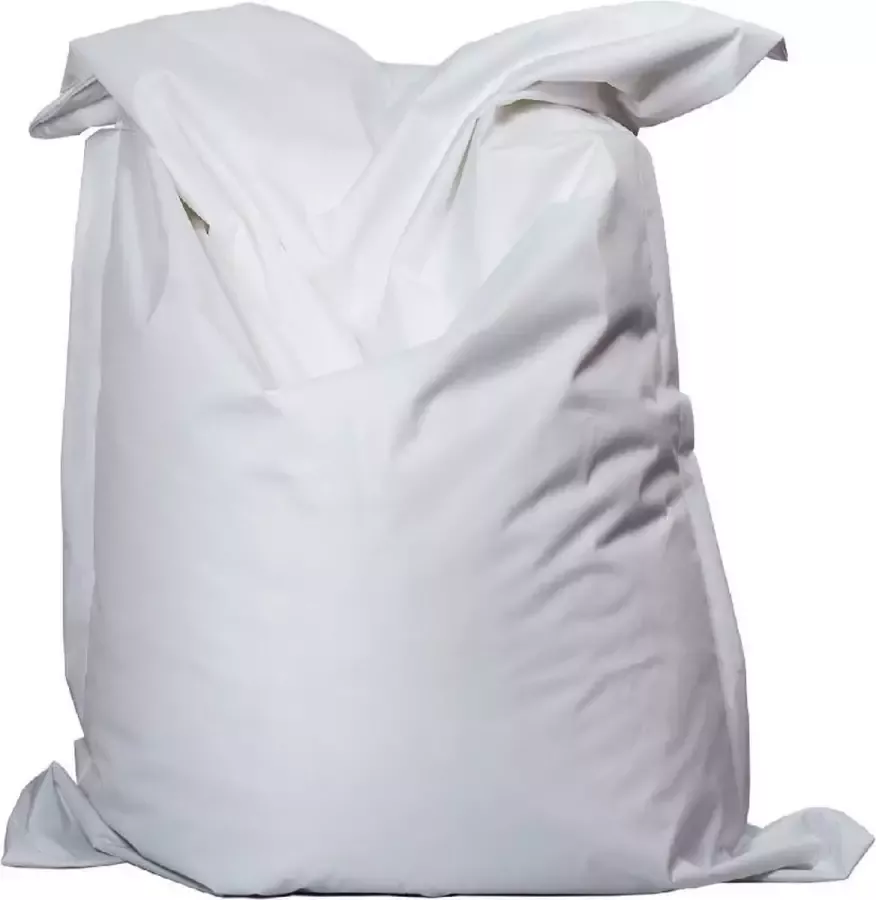 BWK Collections BWK – Zitzak (S) – Wit – 100x140cm Geschikt voor binnen en buiten