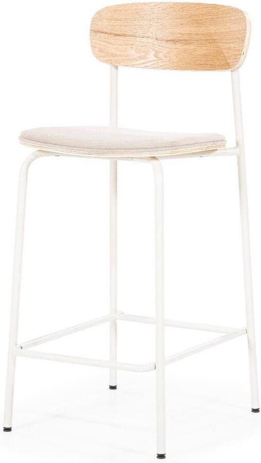 By-Boo Barkruk Skola Beige (zithoogte 67cm)