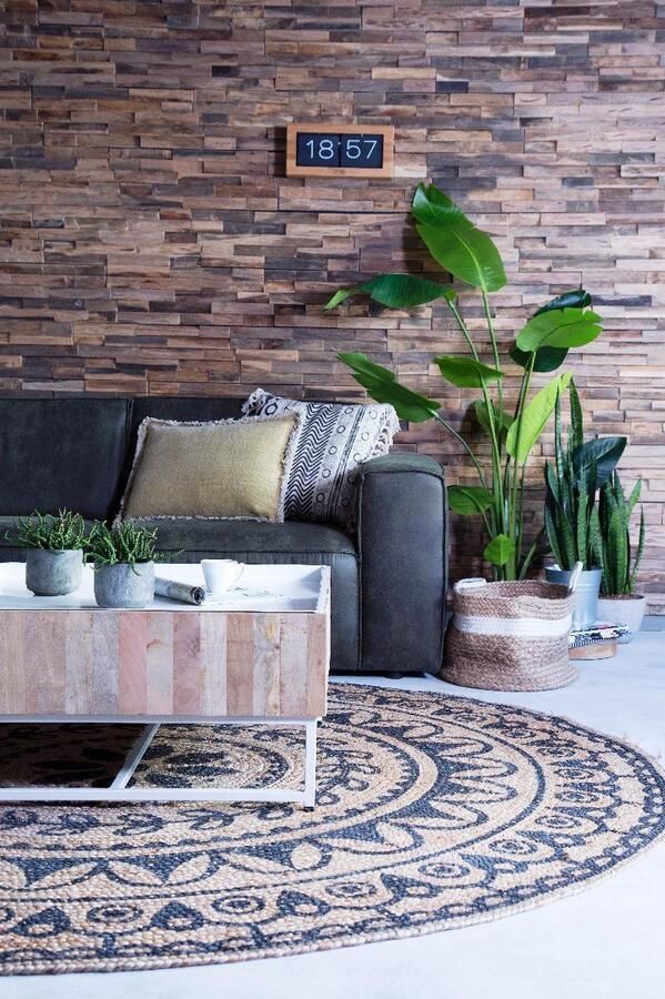 By Boo bijzettafel Hopper groen small 33x62x62cm