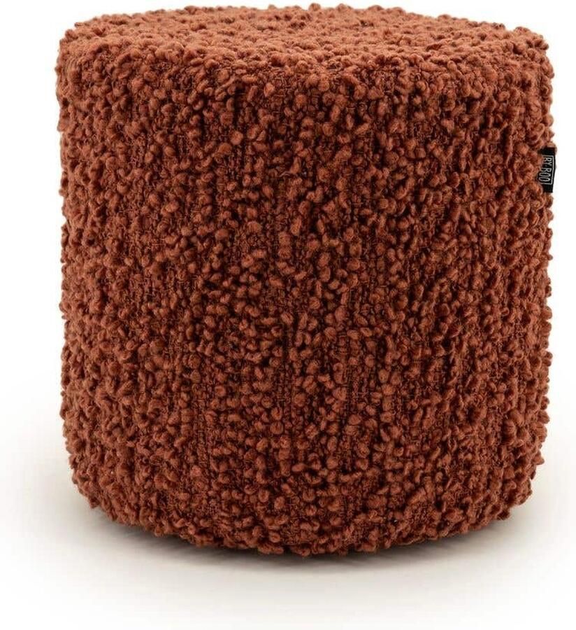 BY-Boo Poef Vista small Terracotta