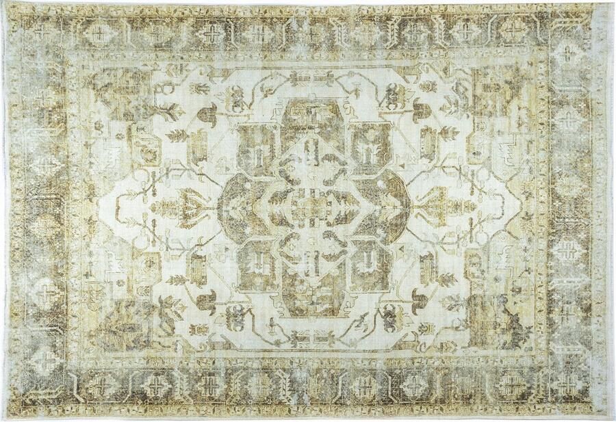 BY-Boo Vloerkleed Alix Yellow 200x290CM