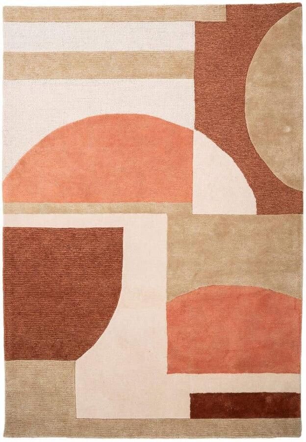 BY-Boo vloerkleed Kazi 190x290cm Terracotta