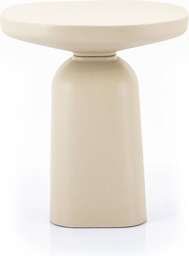 BY-Boo Sidetable Squand medium beige 45x45cm