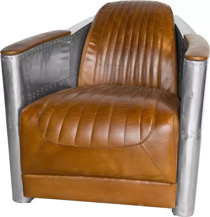 By Kohler Airplane fauteuil lederen aviator