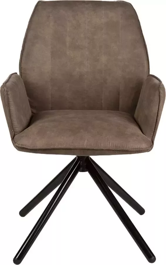 By Kohler Classen arm eetkamerstoel bruin