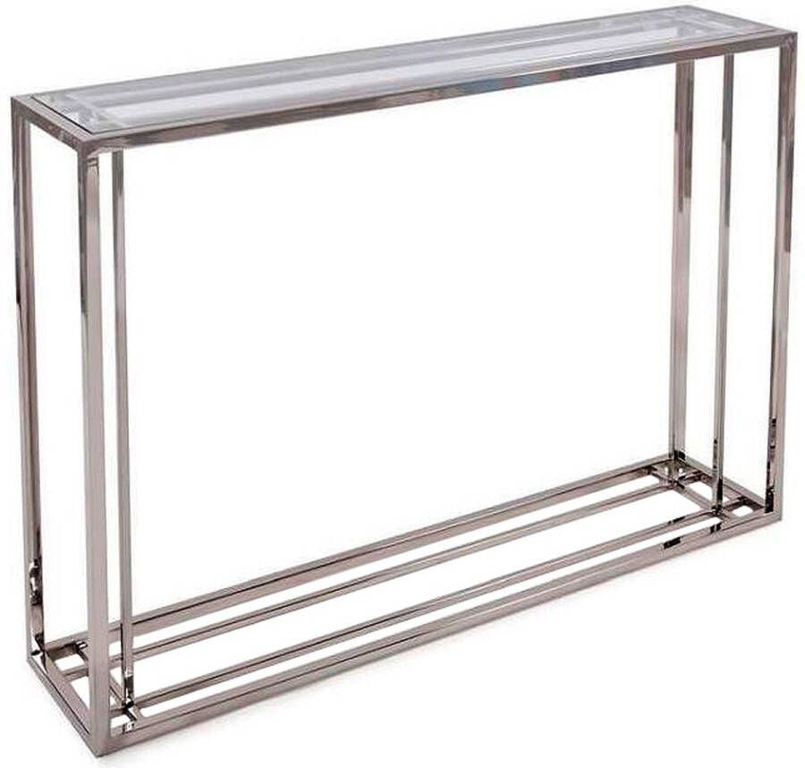 By Kohler Console Table 114x25x78cm with Clear Glass