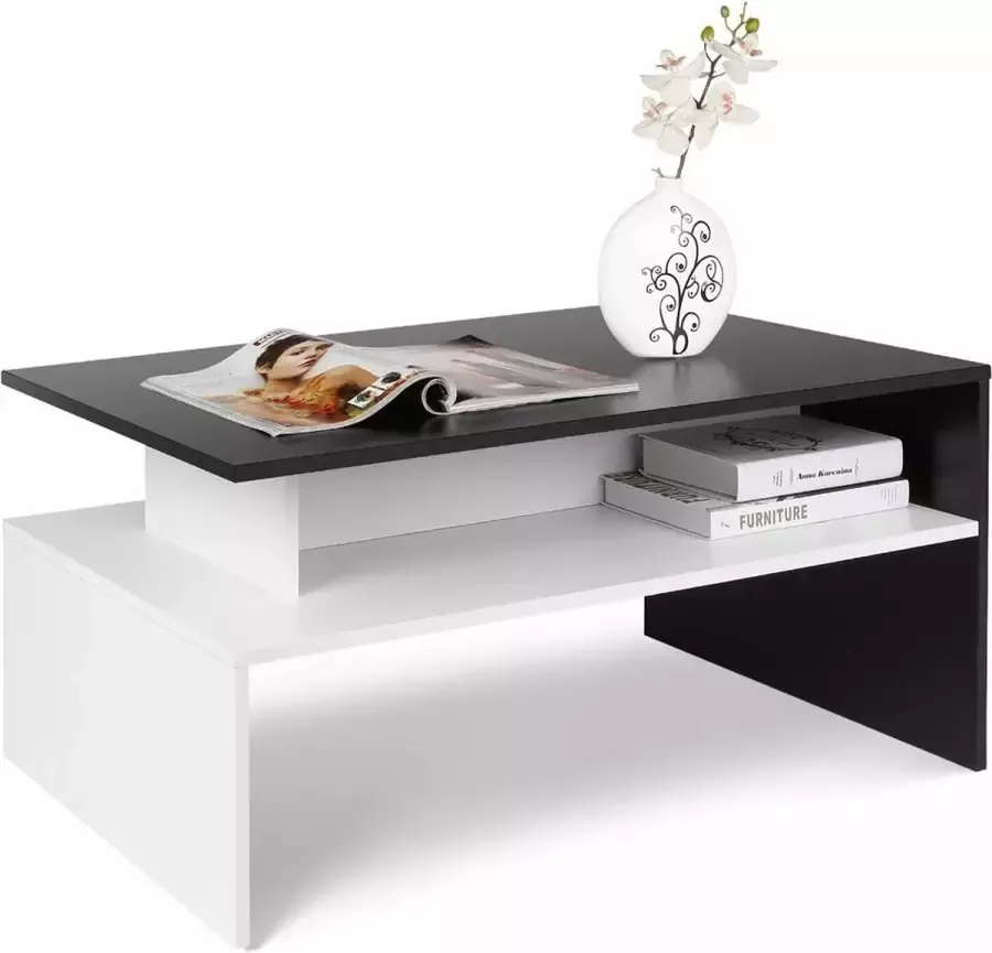 By Marnifique Moderne Salontafel met 2 etages Centertafel Salontafel