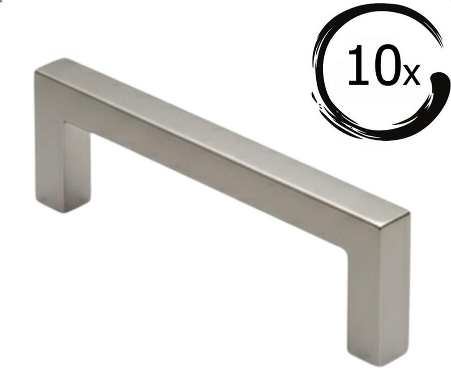 By MJM RVS Handgreep Keukengreep Dallas RVS 224 mm 10 STUKS Modern Handgrepen kast Handgrepen voor deurtjes Deurgreep Meubelgreep Handgreep RVS meubelgrepen Keukengreep Keukenkastjes Greep RVS Meubelbeslag greepjes - Foto 5