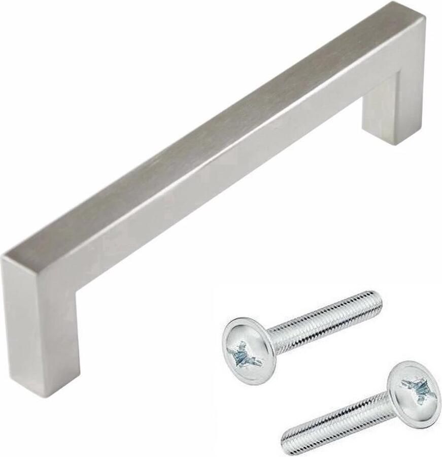 By MJM Handgreep Keukengreep Dallas RVS 160 mm Modern Handgrepen voor deurtjes Deurgreep Meubelgreep Handgreep RVS Keukengreep Keukenkastjes Greep RVS Meubelbeslag greepjes