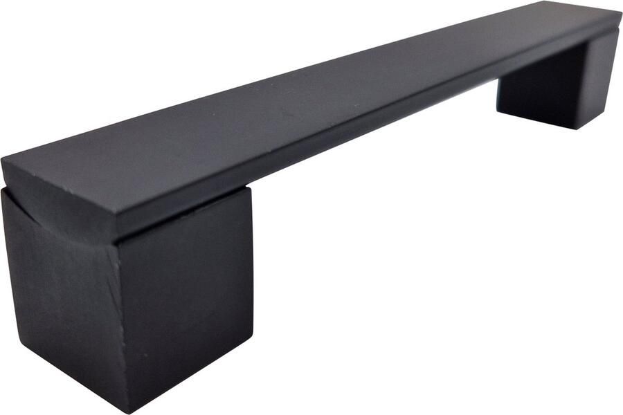 By MJM Handgreep kast Austin Aluminium Zwart Hartafstand 160mm Zwart Meubelgreep zwart Keukengreep zwart Greep zwart Deurgreep Handgreep keukenkastjes handgrepen kast meubelgrepen Handgrepen voor deurtjes inclusief schroeven - Foto 2