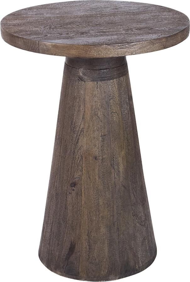 By Mooss Bijzettafel Oil Antique L Japandi- Trendy Hout Modern