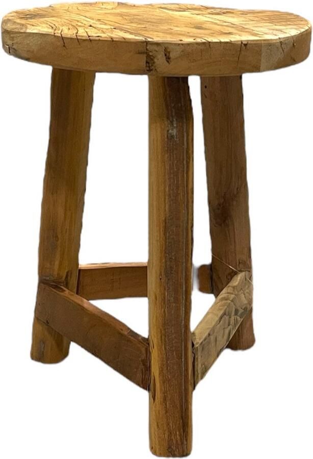 By Mooss Kruk Hout Rond Robuust Grof Ø 36 cm