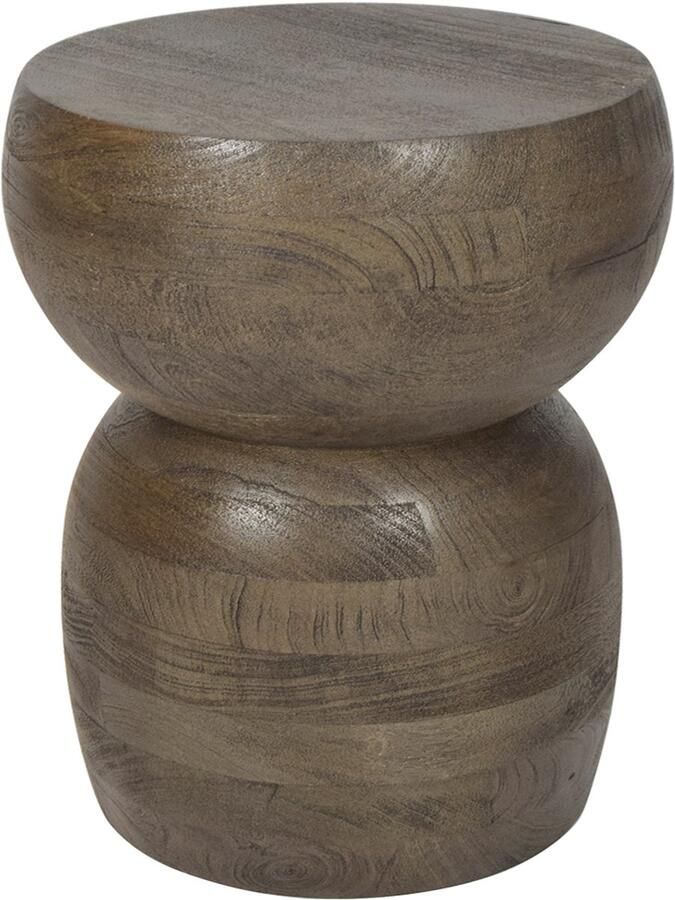 By Mooss Salontafel Bijzettafel Rond Oil Antique Ø 35 cm