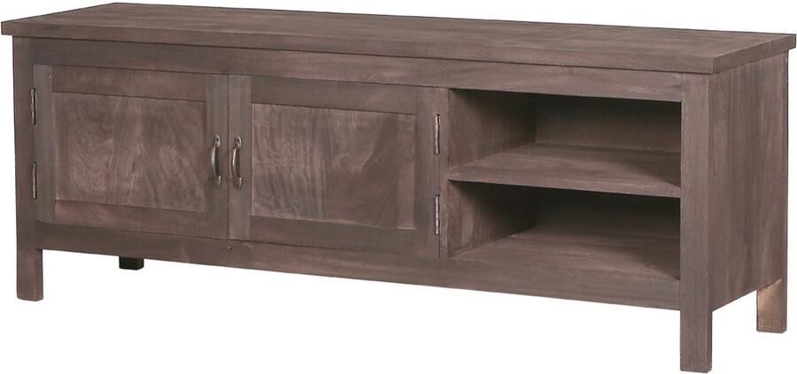 By Mooss TV Meubel Bruin Hout Umber Landelijk Deuren Nis