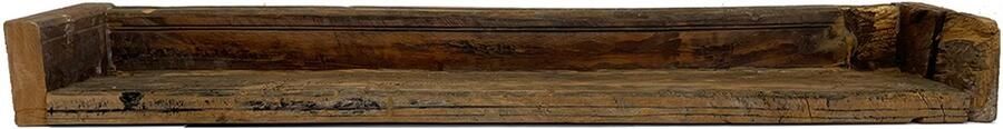 By Mooss Wandplank Landelijk Stoer Hout Oud 45cm Sfeervol Gerecycled Hout
