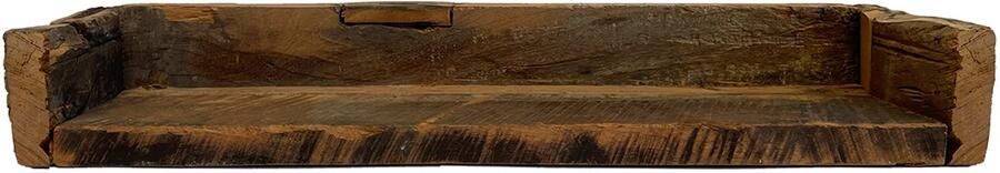 By Mooss Wandplank Landelijk Stoer Hout Oud 60cm Sfeervol Gerecycled Hout