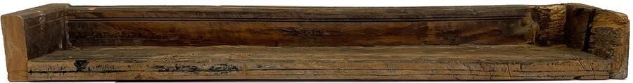 By Mooss Wandplank Landelijk Stoer Hout Oud 90cm Sfeervol Gerecycled Hout