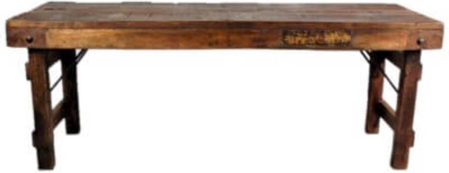 By Mooss Wandtafel houten (eettafel) bank inklapbaar rond 120cm