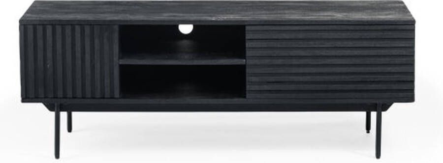 BY-OLAF Tv-meubel Kingston 140 cm Zwart