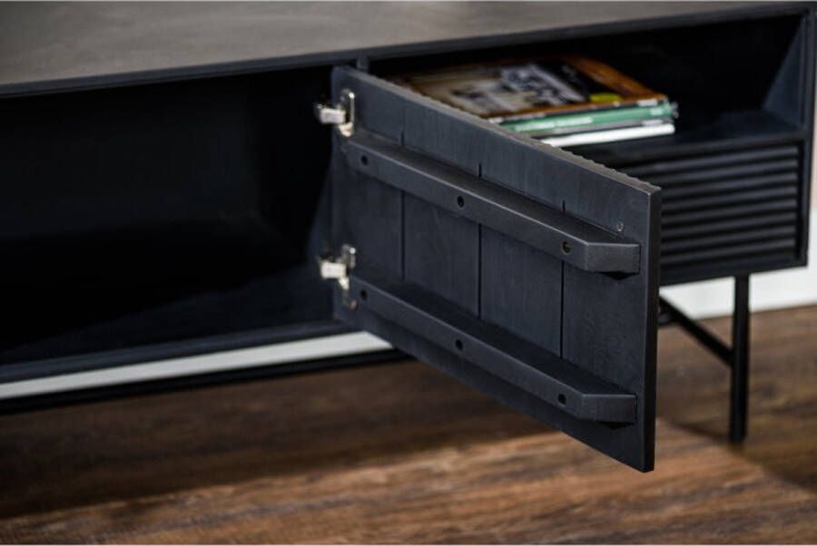 BY-OLAF TV-meubel Kingston 150 cm Zwart BY-OLAF - Foto 2