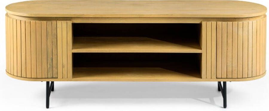 BY-OLAF Tv-meubel Milly 155 cm Naturel BY-OLAF