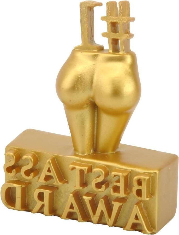 By Shayne ByShane Beeldje Beste Derrière Award voor Creatieve Bureau Decoratie met Handgemaakte Sculptuur van het Lichaam