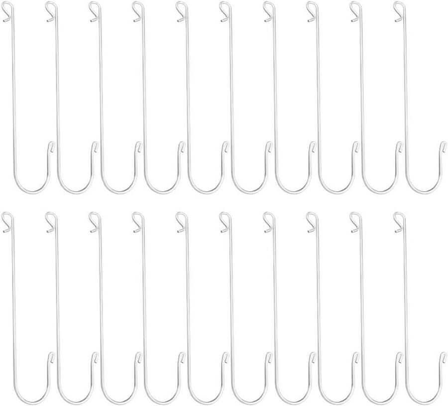 By Shayne ByShane Hanghaken 20 stuks voor Keuken Badkamer Tuin en Kast