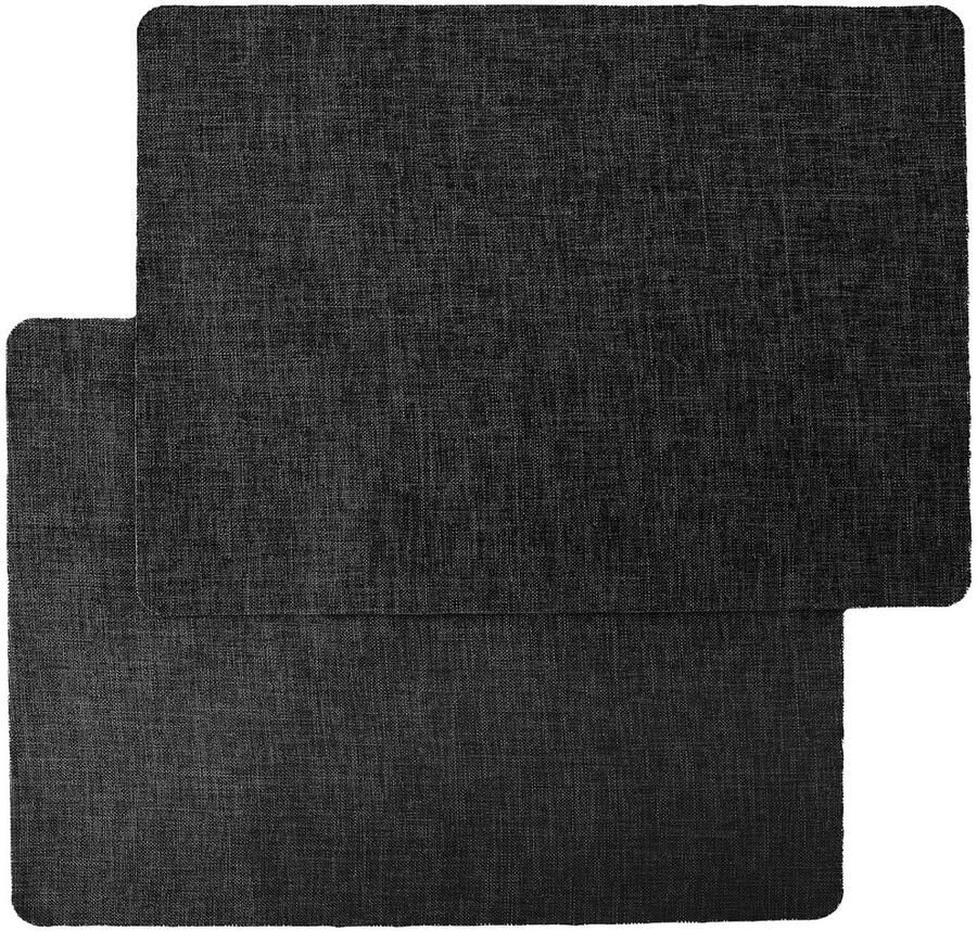 By Shayne ByShane Zelfklevende Stof Reparatiepatches 2 Stuks 28 x 20 cm Zwart Voor Autostoelen Gordijnen Hoofdborden & Meubels