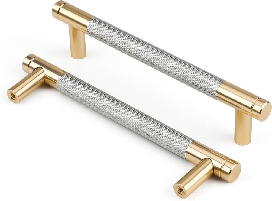 By Shayne Klassieke Keukenkastgrepen in Goud en Zilver voor Stijlvolle Interieurs