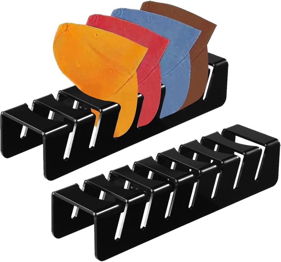 By Shayne Praktische en Stijlvolle Hoedenstandaard voor Eenvoudige Organisatie van Hoeden en Accessoires