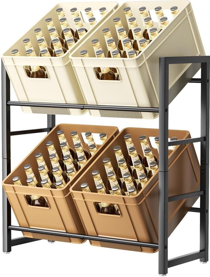 By Shayne Ruimtebesparend Metalen Krattenrek Voor Opbergmogelijkheden