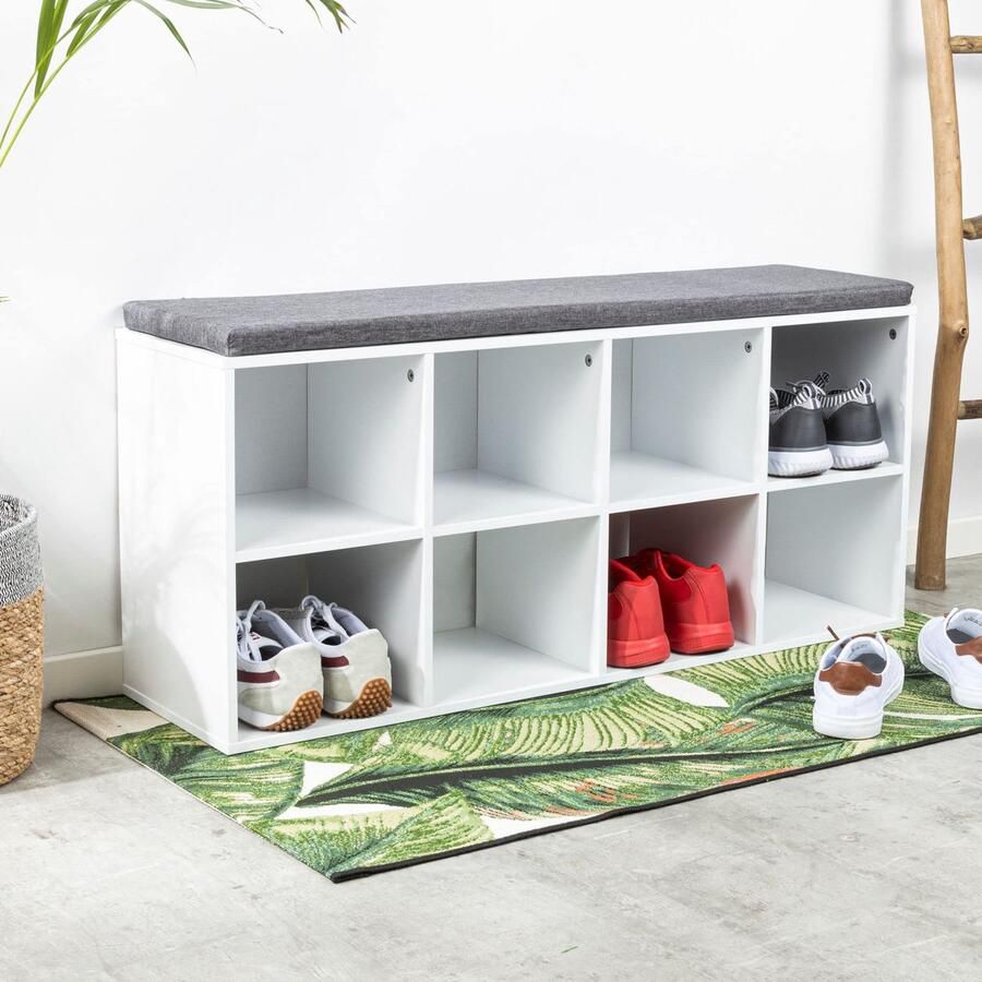 By Shayne Slimme Schoenenbank Met 10 Compartimenten Voor Optimale Opbergruimte In Huis