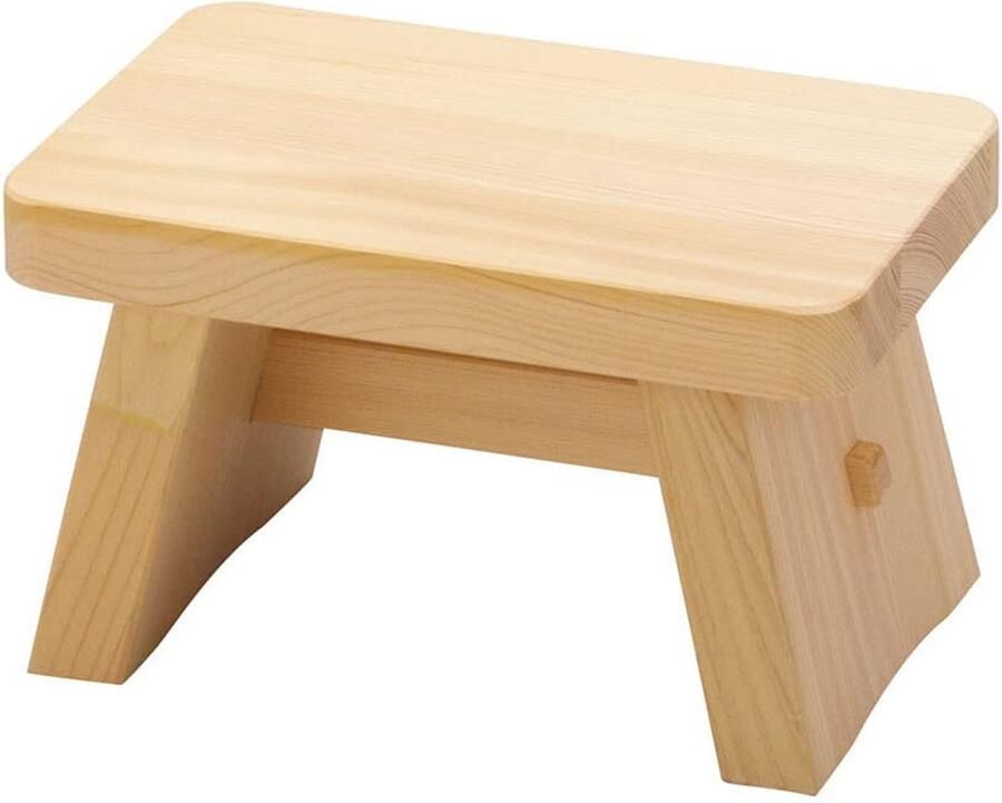 By Shayne Stijlvolle Japanse Badkruk van Natuurlijk Hinoki Hout voor Ultieme Ontspanning