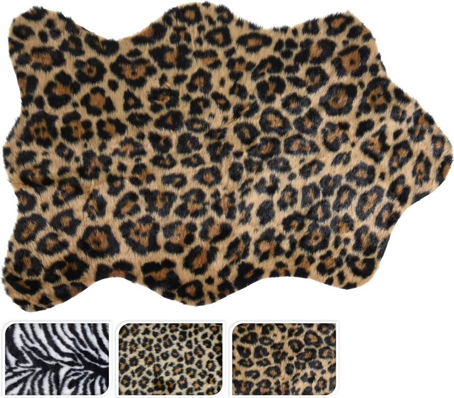 ByBow Vloerkleed Jungledieren 60x90cm 3ass design