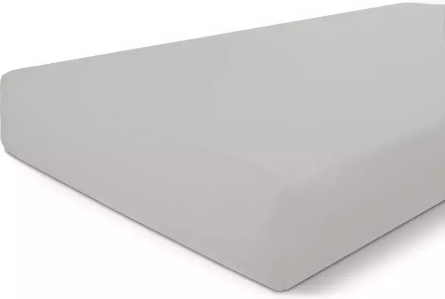 BYRKLUND Hoeslaken Bed Basics Cotton 180x200 100% Katoen Taupe